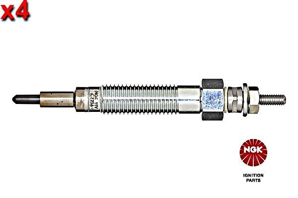 NGK 4x Glow Plug For MITSUBISHI L 200 NISSAN Patrol Gr V 93-07 ME200970