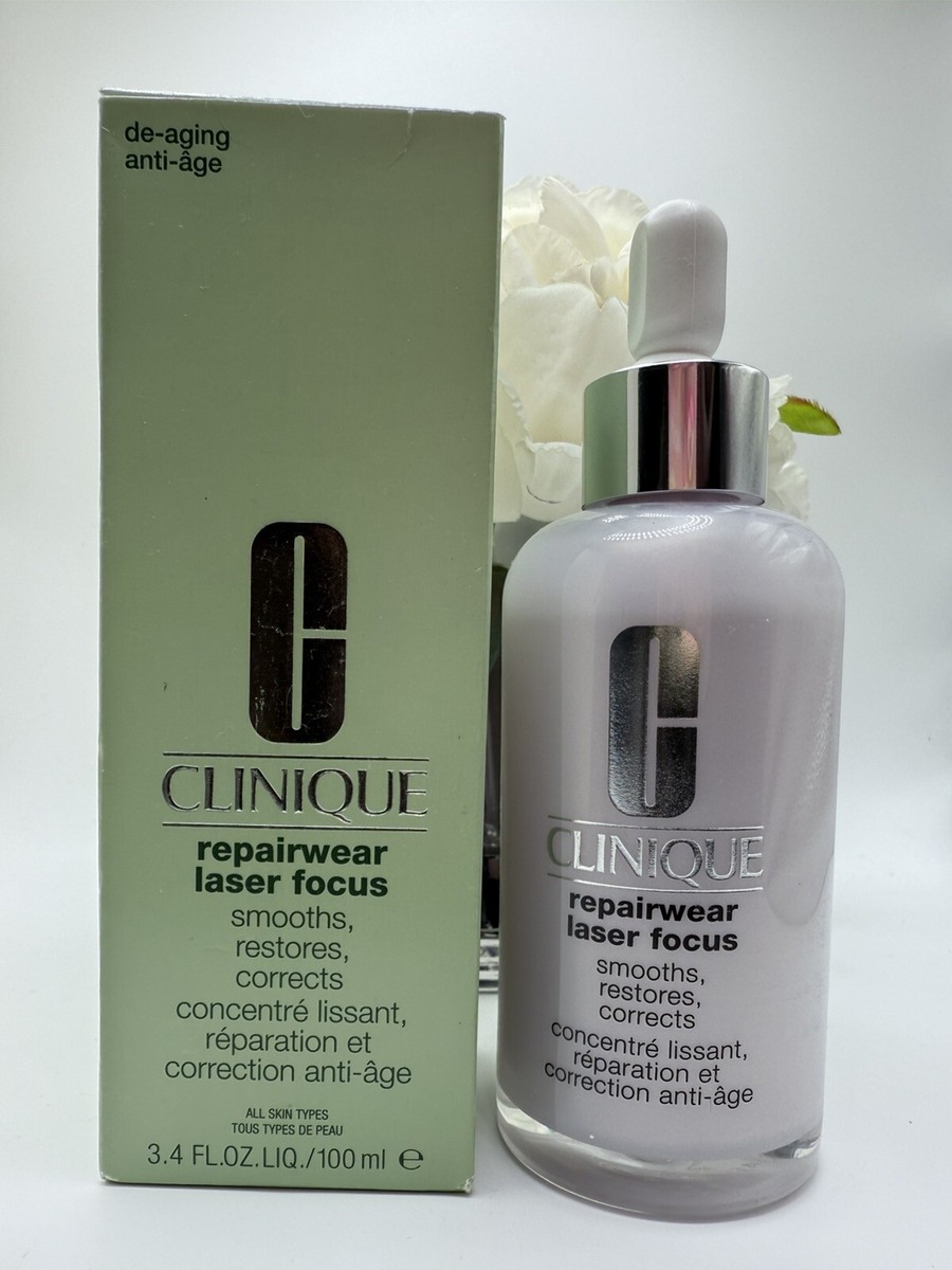 Clinique Repairwear Laser Focus Smooths Restores Corrects Face