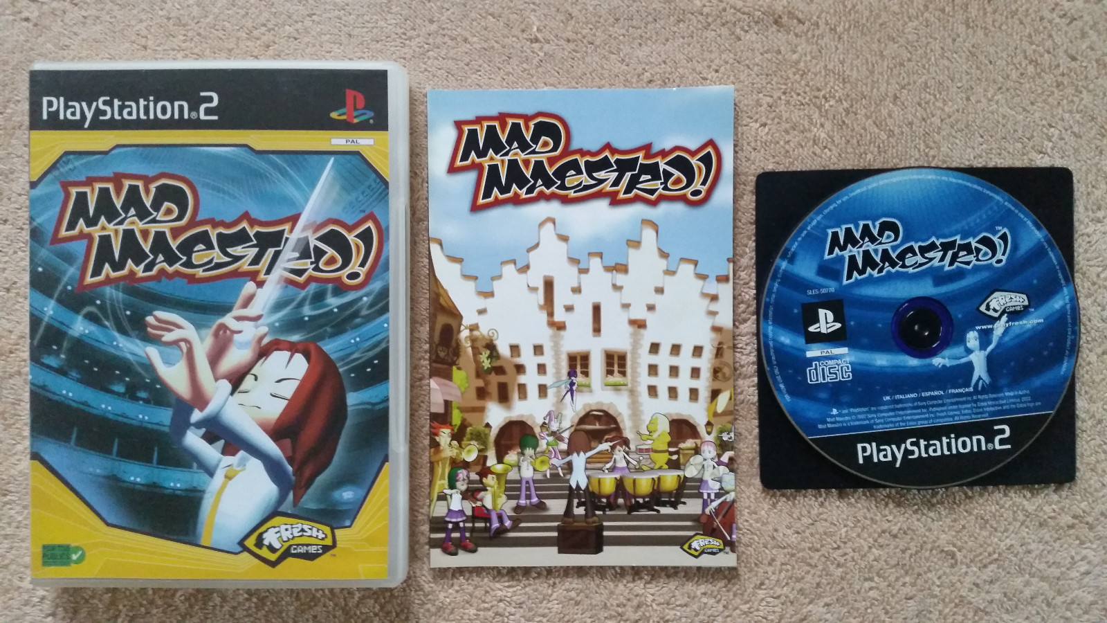 Mad Maestro PS2 / Fr
