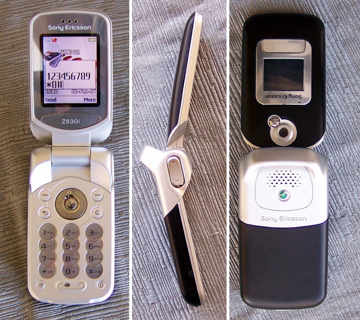 Sony Ericsson Z530i Flip Mobile Phone - ΝΟ walkman W300 W Z Z200