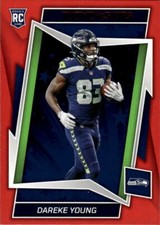 2022 Panini Rookies & Stars Dareke Young #163 Red Seattle Seahawks 12D