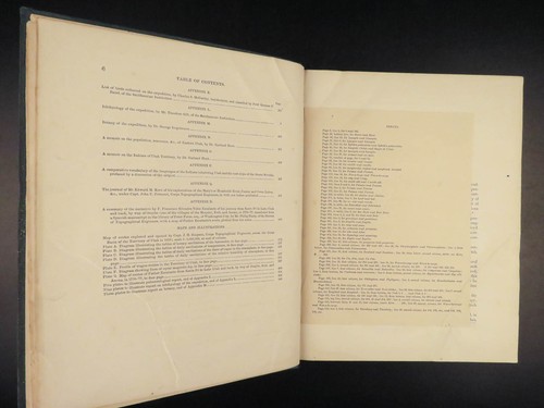 1876 UTAH Exploration 1ed Simpson HUGE Railroad Maps PAIUTE INDIANS California - Picture 12 of 24
