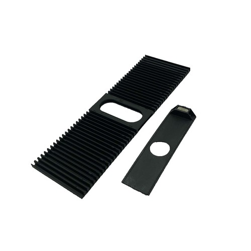 Cubierta ciega negra para consola de cambio de marchas de transmisión de coche VOLVO C30 C70 S40 V50