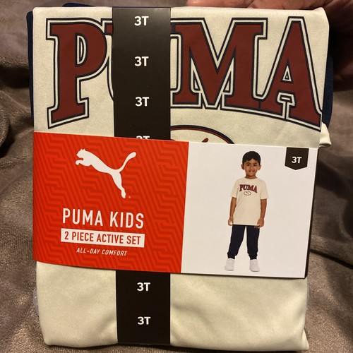 Puma Toddler Boys Active Set Size 3T Varsity NWT