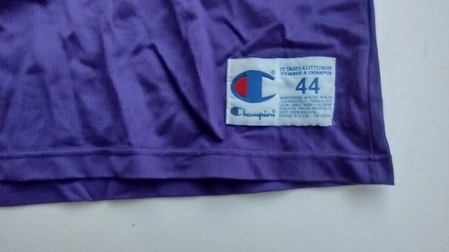 Vintage Champion Magic Johnson #32 Los Angeles Lakers NBA Jersey Size 44 Large - Picture 3 of 16