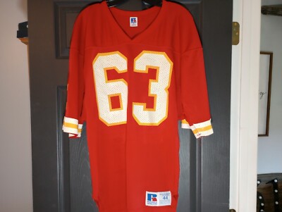 VTG Kansas City Chiefs Practice Jersey Willie Lanier 63 Russell Athletics USA XL