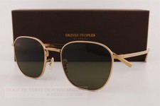 New Oliver Peoples Sunglasses OV 1329/ST 503552 Gold/Green