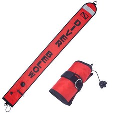 Lomo SMB 5 - Diver's Delayed Surface Marker Buoy - Red