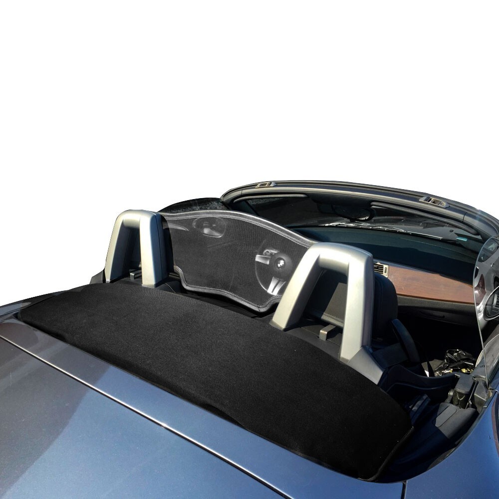 WINDSTOP FITS BMW Z4 E85 2003-2009 BLACK WITH BRACKET SYSTEM | eBay UK
