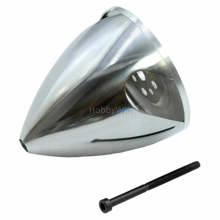 3 Bladed Aluminum Spinner 3in 76mm for DLE Gas Engine RC Plane Sporter Warbird - Image 3 of 4