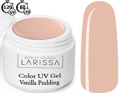 Color LED UV Gel 5 ml Farbgel French Modellage Nail Art Nagel Vanilla Pudding