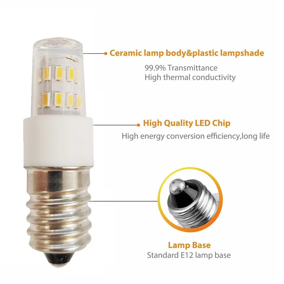 5/10 PCS COB G9 1.5W E14 2W Home Decor Daylight 3014 Lamp Light LED Corn Bulb - Image 2 of 4