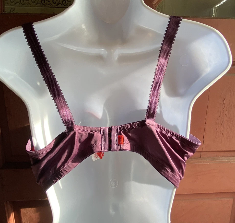 Sujetador acolchado JOSIE by Natori lencería contorno púrpura/coral 36DD USADO EN EXCELENTE ESTADO Foto 4 de 4