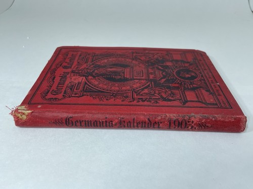 Germania Kalender 1903 1st Ed German Calendar Almanac - Picture 5 of 16