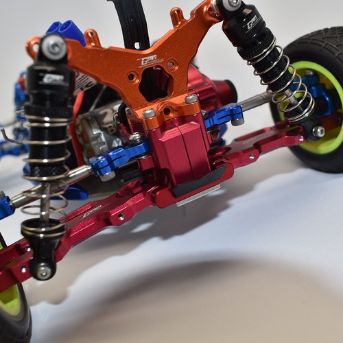 Aluminum Alloy Back Arm Code for LOSI 1/18 Mini-T 2.0 2WD Truck RTR RC Truck Car - Picture 4 of 13