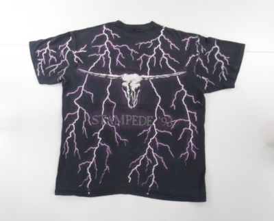 VTG 90s Brooks & Dunn STAMPEDE '93 Thunder T-Shirt #VT525 | eBay