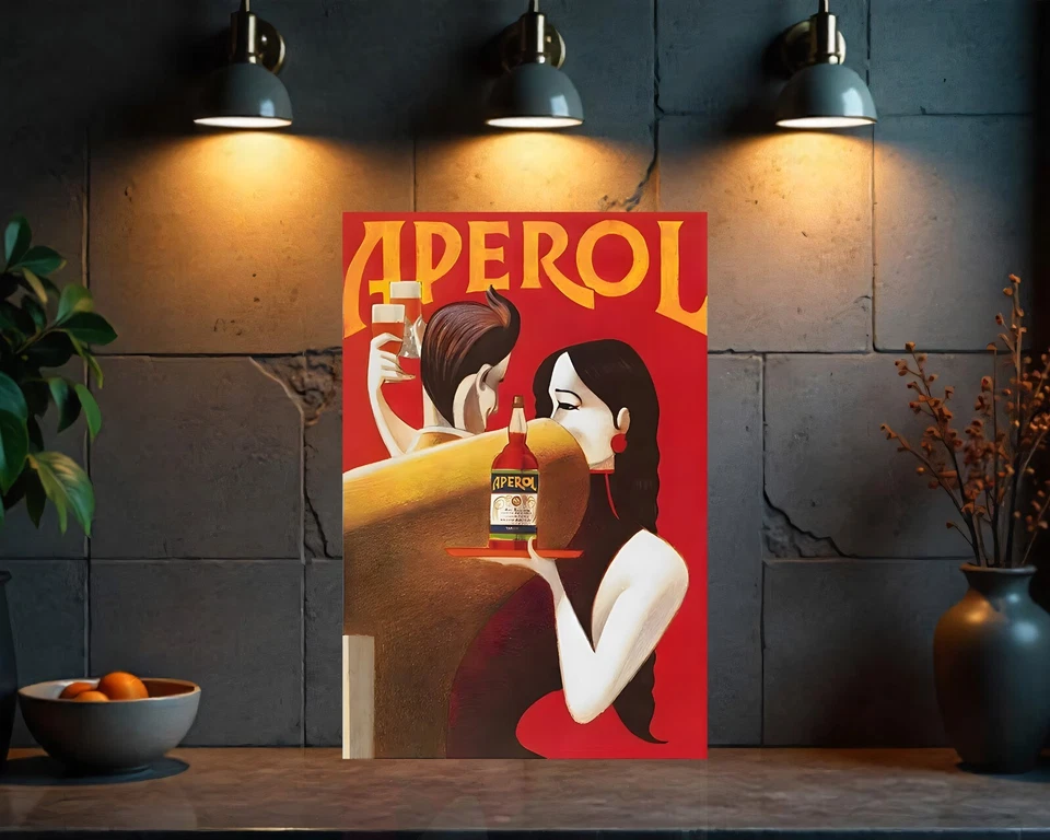 Vintage Aperol Lovers  Heavy Metal Sign - 24"x16" (60x40 cm) - Image 3 of 4