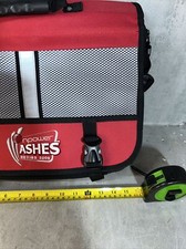 The Ashes cricket Tour N Power Series 2009 Laptop Bag / Case Red RARE 16&rdquo;