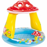 Intex Baby Planschbecken Mushroom Pilz Baby Pool 102 X 89 Cm Mit Kleinem Pilz