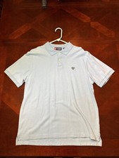 Chaps Polo Shirt Mens XL Light Blue, Short Sleeve Natural Stretch Lightly USED