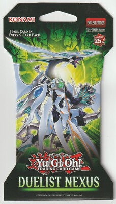 Yu-Gi-Oh! Duelist Nexus 1st Edition Sleeved Booster Pack Near Mint Sealed YGO