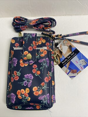 MUNDI Ready, Set, Go! Wristlet Wallet Crossbody NWT