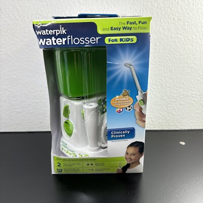 Waterpik Water Flosser For Kids - WP-260W Great For Braces Open Box New