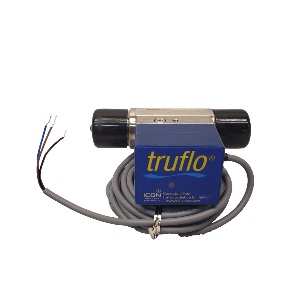 ICON Process Controls Truflo TK3W-20-SS B Paddle Wheel Flow Meter 0.75" 4-20 mA - Image 2 of 4