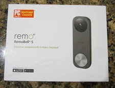 RemoBell S RMBL-1809H WiFi Video Doorbell Camera with HD Video Motion Sensor