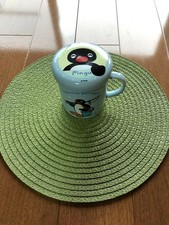 Pingu mug with lid, not for sale, rare item, brand new