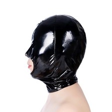 Leather Open Mouth Gags Fetishs Mask Hood Binding Couples Flirts Slaves Game