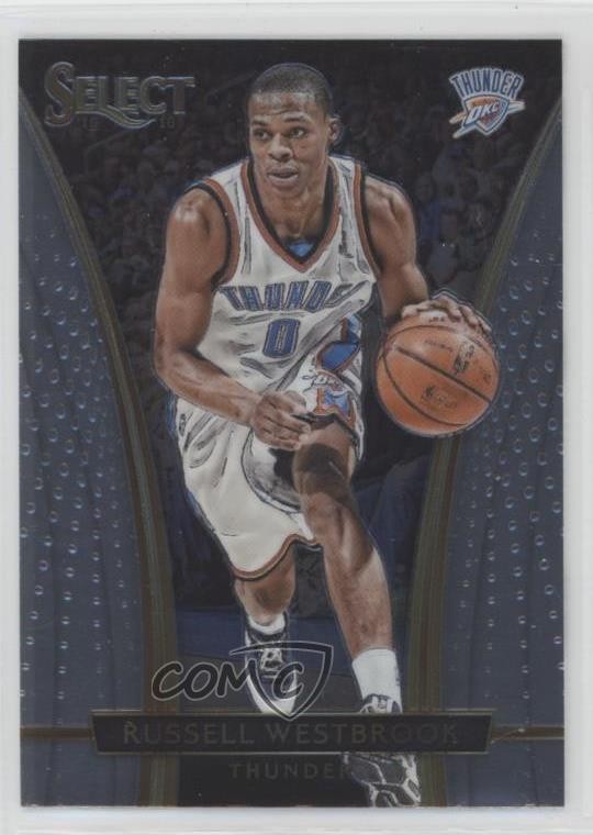 2015-16 Panini Select Courtside Russell Westbrook #286 yf4