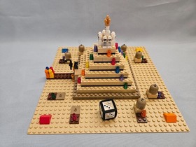 LEGO Game #3843 Ramses Pyramid - Complete Build, No Instructs, No Rules, No Box