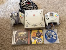 Authentic Sega Dreamcast Console, 2 Controllers 3 Games Bundle