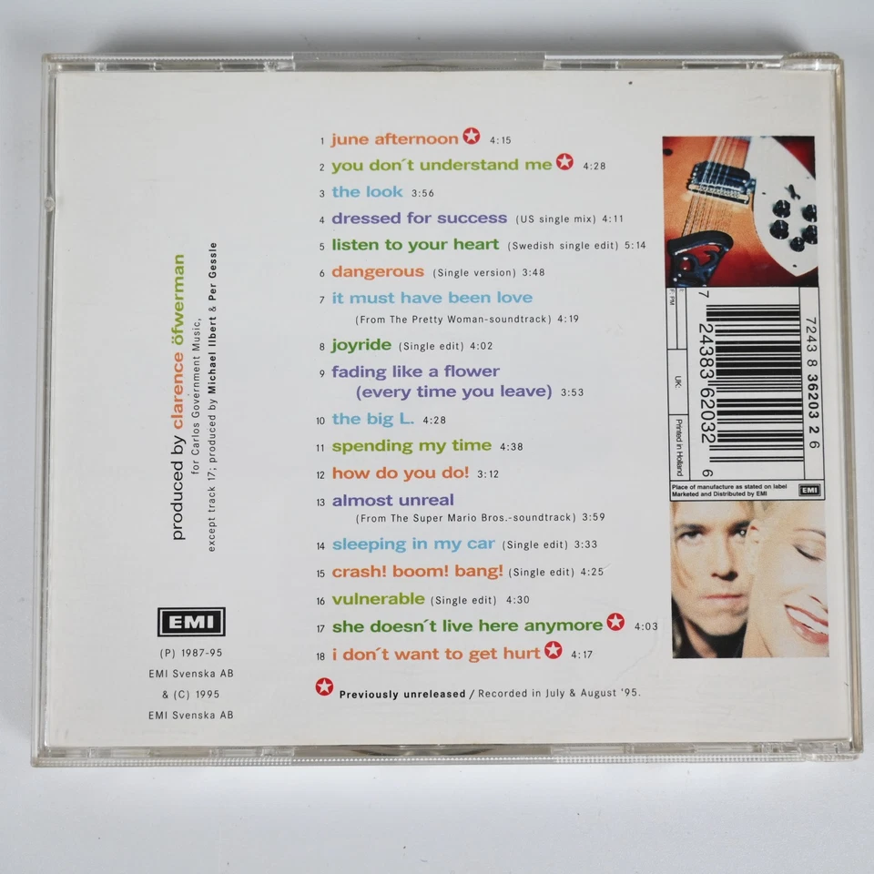 Roxette - Greatest Hits Don´t bore us SIGNIERT handschriftl. Autogramm - Bild 3 von 4