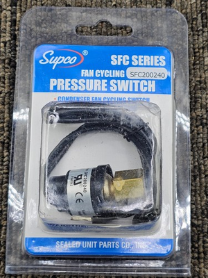#ad #ad Supco SFC200240: SFC Series Condenser Fan Cycling Pressure Switch $21.29