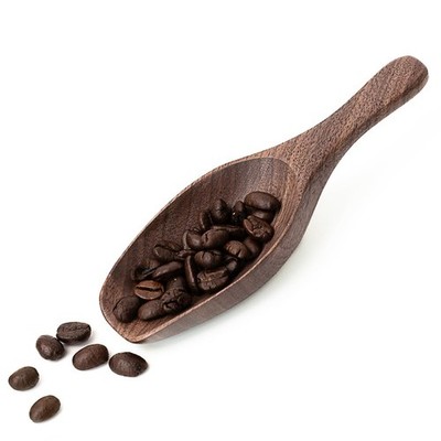 1 PCS Black Walnut Coffee Scoop 1 Tablespoon/15ml Ground Loose Tea Bath Salt