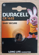 Duracell CR1632 3V Coin Cell Battery DL1632 KCR1632 BR1632 Longest Expiry