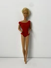 Vintage 1975 Malibu Barbie Doll w Original Red Swimsuit Korea 70s Mattel