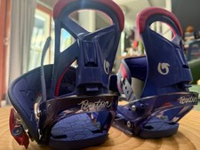 Burton Snowboard Binding - Scribe Smalls Girls Purple and Pink