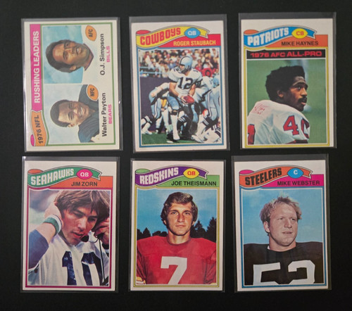 Mike Webster #99 1977 Topps card