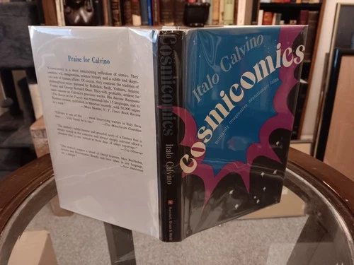 COSMICOMICS by Italo Calvino 1st Edition 1st Print HCDJ VG+ - product listing photo