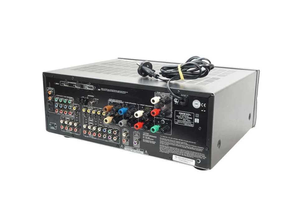 ✅Onkyo TX-SR605 AV-Receiver Heimkino Schwarz✅ - Bild 4 von 4