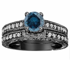 Engagement Wedding Ring Set
