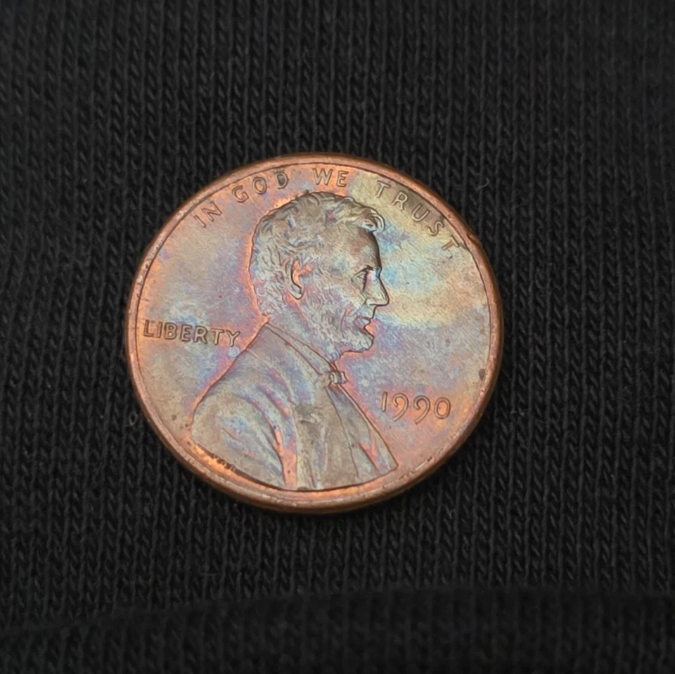 Rare Error 1990 No S Proof Lincoln One Cent In High Grade - Image 2 of 4