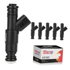 Fuel Injectors Pack of 6 4 Holes Compatible with Chevy Equinox LS LT 2005-2009