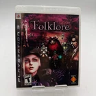 Sony PlayStation 3 Folklore Video Game Complete w/ Case, Manual & Inserts
