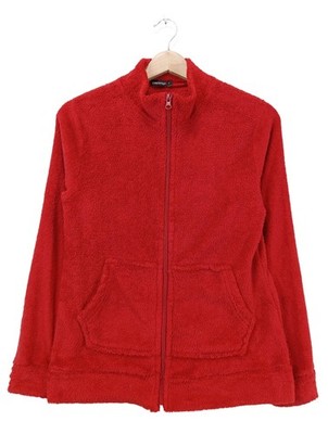 IN EXTENSO Fleecejacke Damen Jacke Gr. DE 36 rot Casual-Look