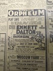 MAY 20, 1923 NEWSPAPER PAGE #1908- EMMETT DALTON, DALTON GANG IN PERSON  — photo 2