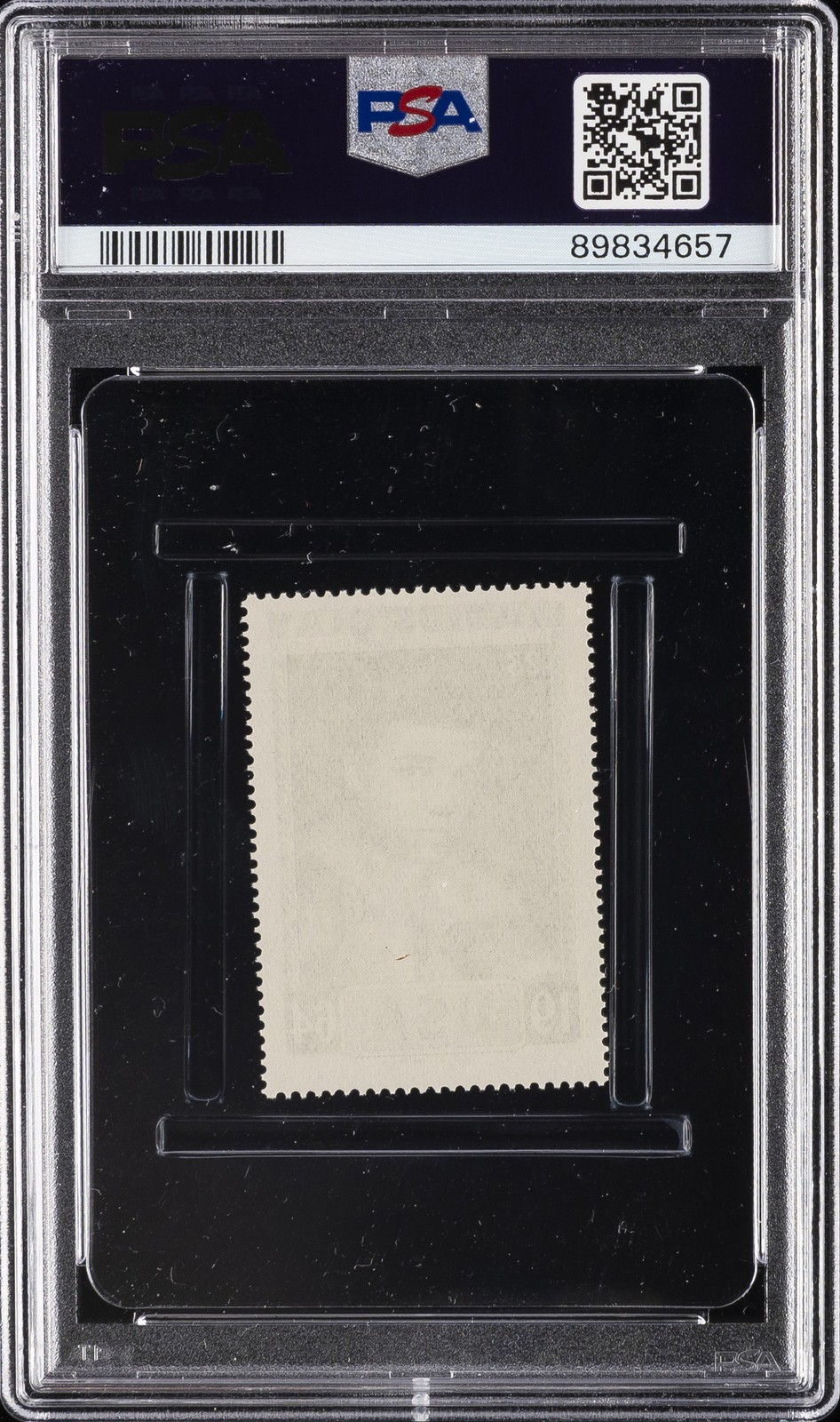 1964 SLANIA STAMPS WORLD CHAMPION BOXERS #23 CASSIUS CLAY PSA 6 view 2